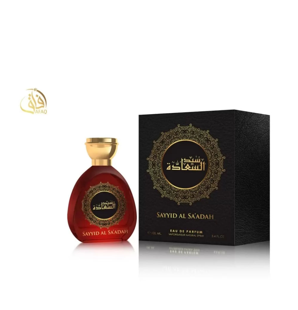 Eau de parfum Mixte Sayyid Al Sa'adah d'Afaq 100ml