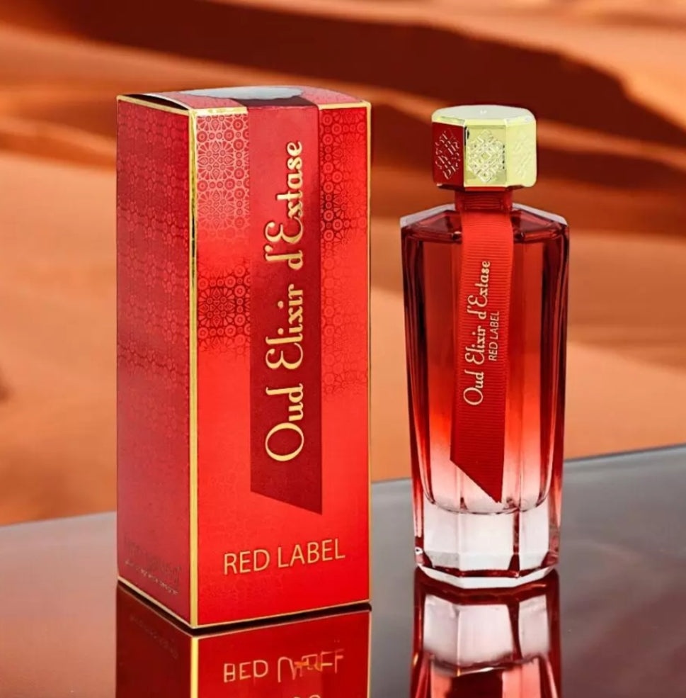 Oud Elixir d'Extase Red Label Eau de Parfum mixte 100ml.